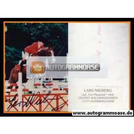Autogramm Reiten | Lars NIEBERG | 1990er Foto (For Pleasure)