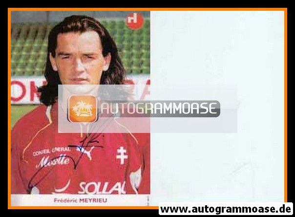 Autogramm Fussball | FC Metz | 1990er | Frederic MEYRIEU
