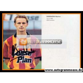 Autogramm Fussball | KV Mechelen | 1990er | Marino SABBADINI
