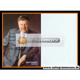 Autogramm Literatur | Horst FRIEDRICHS | 1980er (Portrait Color)