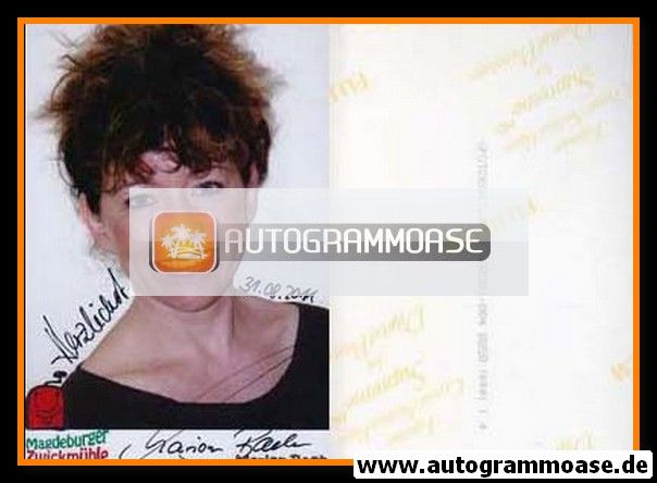 Autogramm Kabarett | Marion BACH | 2000er Foto "Magdeburger Zwickmühle"