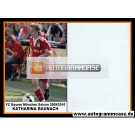 Autogramm Fussball (D) | FC Bayern München | 2009 | Katharina BAUNACH