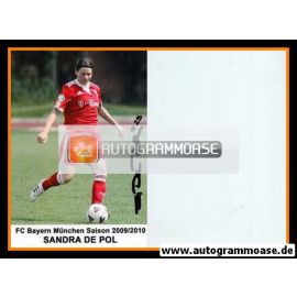 Autogramm Fussball (D) | FC Bayern München | 2009 | Sandra DE POL