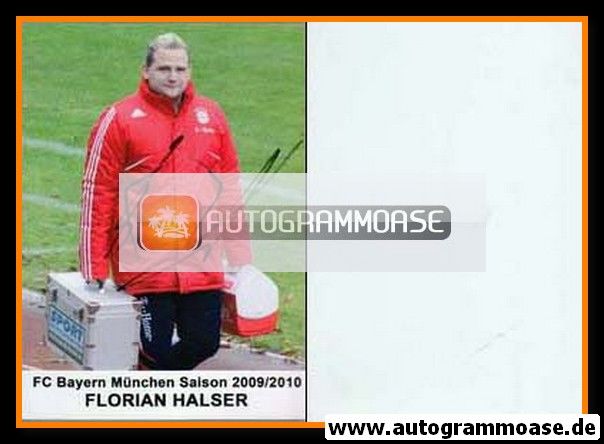 Autogramm Fussball (D) | FC Bayern München | 2009 | Florian HALSER