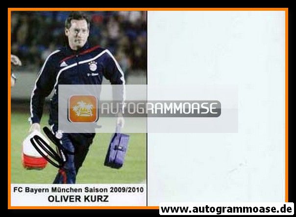 Autogramm Fussball (D) | FC Bayern München | 2009 | Oliver KURZ