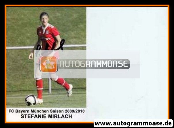 Autogramm Fussball (D) | FC Bayern München | 2009 | Stefanie MIRLACH