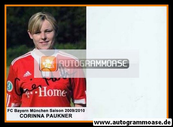Autogramm Fussball (D) | FC Bayern München | 2009 | Corinna PAUKNER