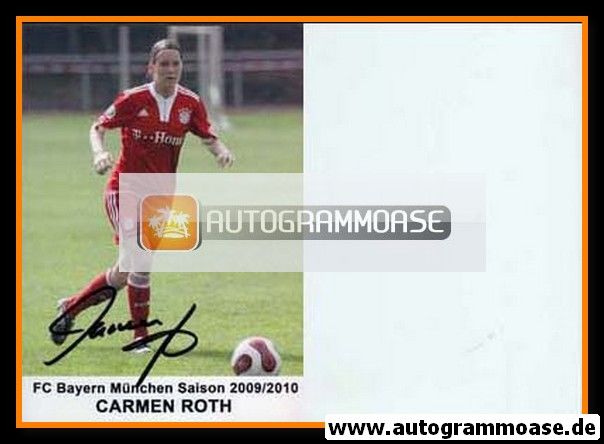 Autogramm Fussball (D) | FC Bayern München | 2009 | Carmen ROTH