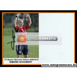 Autogramm Fussball (D) | FC Bayern München | 2009 | Simone SCHUBERT