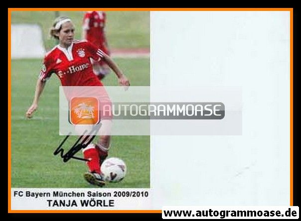 Autogramm Fussball (D) | FC Bayern München | 2009 | Tanja WÖRLE