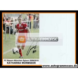 Autogramm Fussball (D) | FC Bayern München | 2009 | Katharina WÜRMSEER