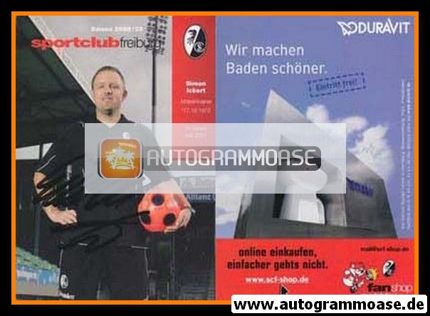 Autogramm Fussball | SC Freiburg | 2008 | Simon ICKERT