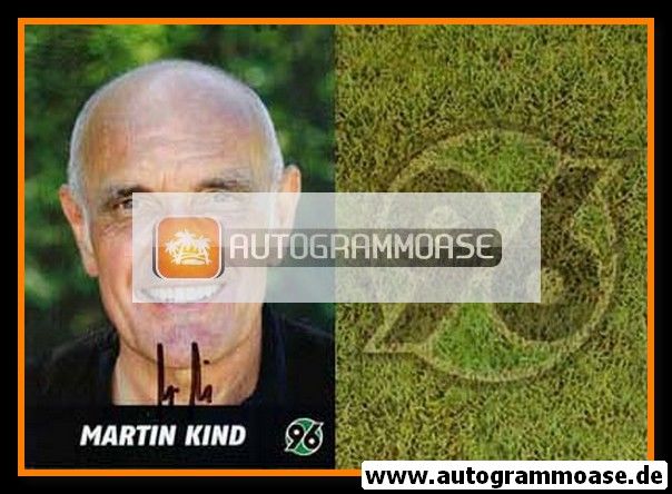 Autogramm Fussball | Hannover 96 | 2009 | Martin KIND