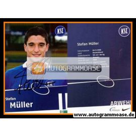 Autogramm Fussball | Karlsruher SC II | 2009 | Stefan MÜLLER