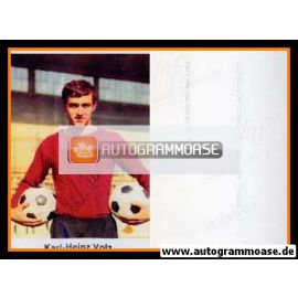 Autogramm Fussball | Kickers Offenbach | 1960er Foto | Karl-Heinz VOLZ (Portrait Color)