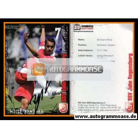 Autogramm Fussball | SSV Jahn Regensburg | 2008 | Moise BAMBARA