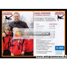 Autogramm Fussball | 2000er | Hans DORFNER (Fussballschule) 1
