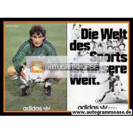 Autogramm Fussball | DFB | 1982 Adidas | Bernd FRANKE (Welt Des Sports)