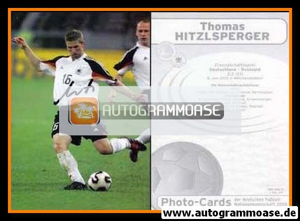 Autogramm Fussball | DFB | 2006 Photo-Cards | Thomas HITZLSPERGER (Spielszene)