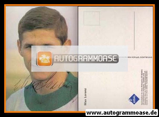 Autogramm Fussball | SV Werder Bremen | 1966 | Max LORENZ (Aral)