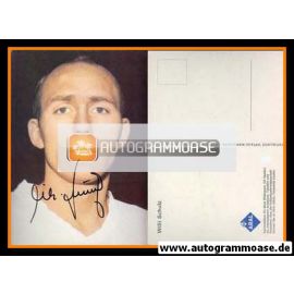 Autogramm Fussball | Hamburger SV | 1966 | Willi SCHULZ (Portrait Color) Aral