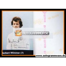 Autogramm Fussball | DFB | 1970er Foto | Herbert WIMMER (Portrait Color)