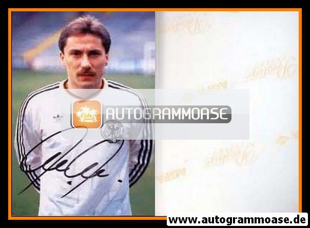 Autogramm Fussball | DFB | 1980er Foto | Wolfram WUTTKE (Portrait Color)