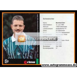 Autogramm Fussball | Schiedsrichter | 2000er Erima | Bernhard ZERR