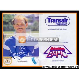 Autogramm Fussball | VfL Bochum | 1987 | Frank BENATELLI
