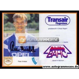 Autogramm Fussball | VfL Bochum | 1987 | Peter KNÄBEL