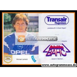 Autogramm Fussball | VfL Bochum | 1987 | Michael LAMECK