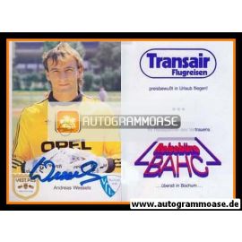 Autogramm Fussball | VfL Bochum | 1987 | Andreas WESSELS