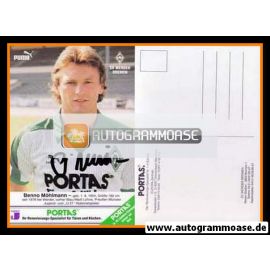 Autogramm Fussball | SV Werder Bremen | 1986 | Benno MÖHLMANN