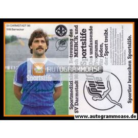 Autogramm Fussball | SV Darmstadt 98 | 1983 | Willibald BERNECKER
