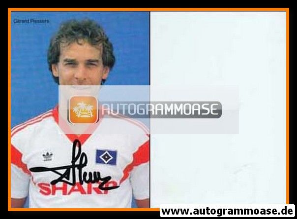 Autogramm Fussball | Hamburger SV | 1987 | Gerard PLESSERS