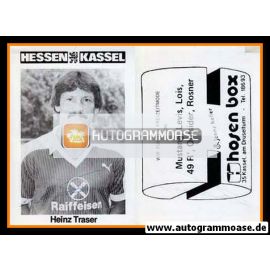 Autogramm Fussball | KSV Hessen Kassel | 1982 | Heinz TRASER (2)