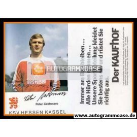 Autogramm Fussball | KSV Hessen Kassel | 1983 | Peter CESTONARO 