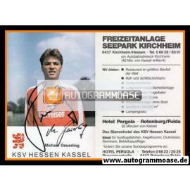 Autogramm Fussball | KSV Hessen Kassel | 1983 | Michael DEUERLING 