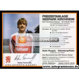 Autogramm Fussball | KSV Hessen Kassel | 1983 | Stefan PANIRSCHKY