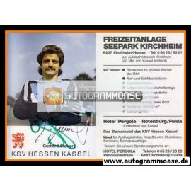 Autogramm Fussball | KSV Hessen Kassel | 1983 | Gerhard SIEWERT