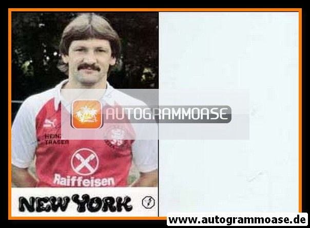 Autogramm Fussball | KSV Hessen Kassel | 1984 | Heinz TRASER 