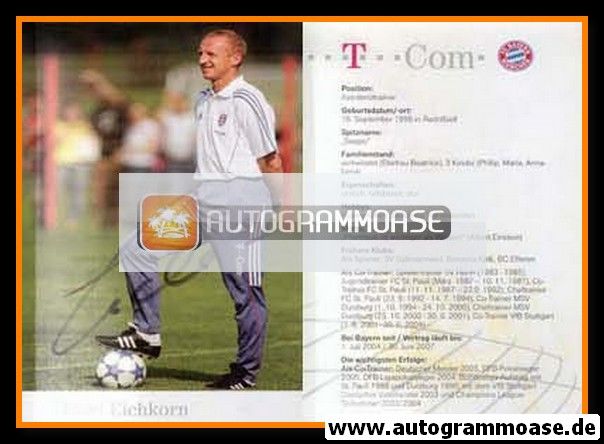 Autogramm Fussball | FC Bayern München | 2005 | Josef EICHKORN