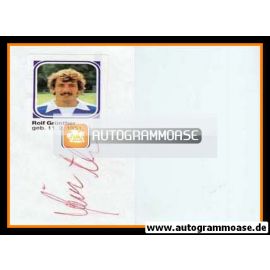 Autograph Fussball | Rolf GRÜNTHER (SB 1970er)