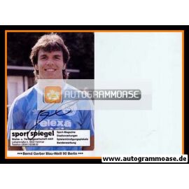 Autogramm Fussball | Blau-Weiss 90 Berlin | 1986 | Bernd GERBER
