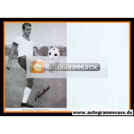 Autogramm Fussball | FC Bayern München | 1960er Retro | Adi KUNSTWADL (Training SW)