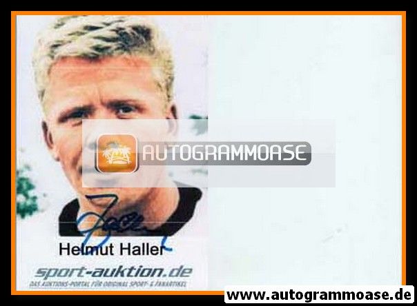 Autogramm Fussball | 1970er Retro | Helmut HALLER (Portrait Color) sport-auktion