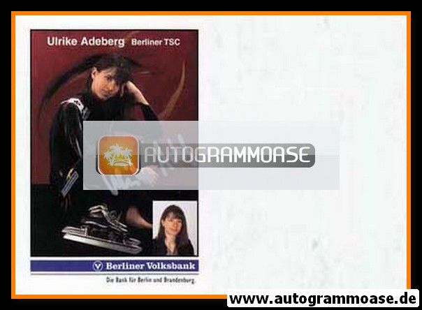 Autogramm Eisschnelllauf | Ulrike ADEBERG | 1990er (Berliner TSC)