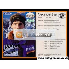 Autogramm Rodeln | Alexander BAU | 1994 (OSV)