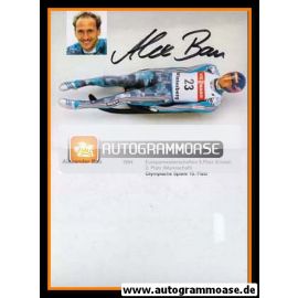 Autogramm Rodeln | Alexander BAU | 1994 (Rennszene)