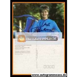 Autogramm Rodeln | Susi ERDMANN | 1990er (Portrait Color) OS-Silber